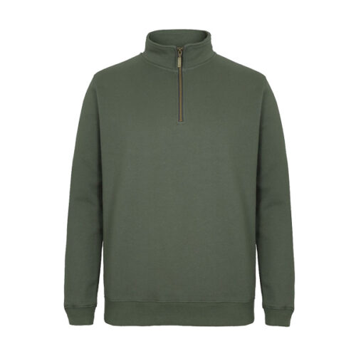 JB's wear COC 1/2 ZIP BRASS ZIP SWEAT - Image 2