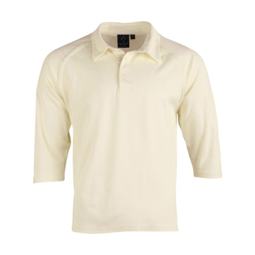 Winning Spirit – CRICKET POLO 3/4 Sleeve Men's - Image 3
