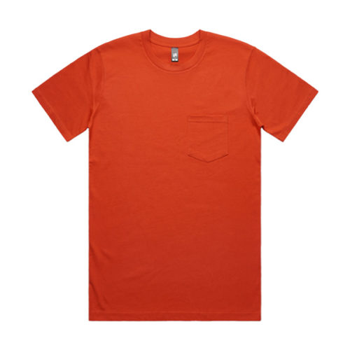 ASCOLOUR - MENS CLASSIC POCKET TEE - 5027