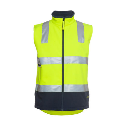 JB'S WEAR - HI VIS |D+N| SOFTSHELL VEST - Image 2