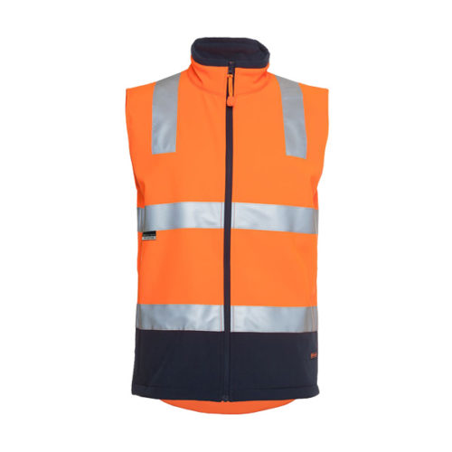 JB'S WEAR - HI VIS |D+N| SOFTSHELL VEST - Image 3