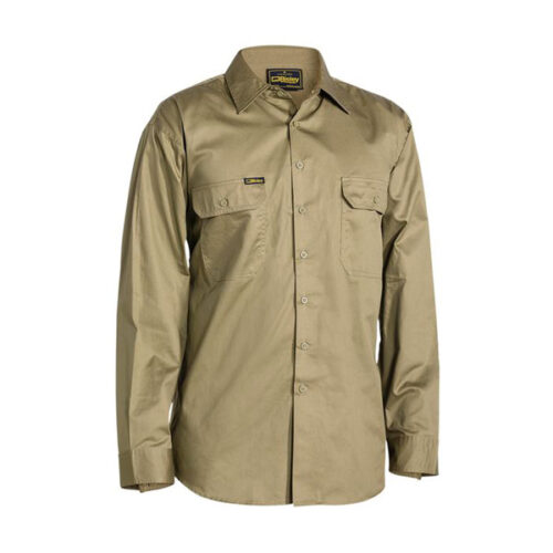 Bisley Workerwear – Cool lightweight drill shirt - Workwear