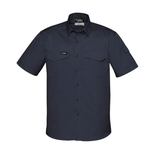 SYZMIK - Mens Rugged Cooling Mens S/S Shirt - Image 3