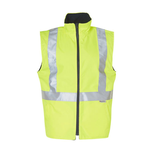 WINNING SPIRIT -  SW19A HI-VIS REVERSIBLE SAFETY VEST WITH 3M TAPES - Image 2